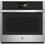 GE Profile - 30" Smart Built-In Single Electric Convection Wall Oven with Air Fry & In-Oven Camera - Stainless Steel - Image 1