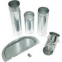 Side Vent Kit for Select GE Dryers - Silver - Image 1