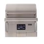 Coyote Outdoor Living - 28-Inch Outdoor Pellet Grill with Smart Drop Pellet feed and Versa-Rack for multiple cooking surfaces - Stainless Steel - Image 1