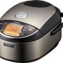 Zojirushi - 5.5 Cup Pressure Induction Heating Rice Cooker - Stainless Steel Black - Image 1