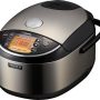 Zojirushi - 10 Cup Pressure Induction Heating Rice Cooker - Stainless Steel Black - Image 1