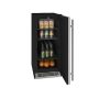 U-Line - 1 Class 3.1 cu ft Compact Refrigerator - Stainless Steel Solid - Image 1