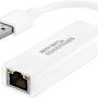 Best Buy essentials™ - USB to Ethernet Adapter - White - Image 1