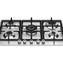 Bertazzoni - 30 in. Wide 5 Burner Professional Series Front Control Gas Cooktop - Stainless Steel - Image 1