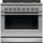 Fisher & Paykel - Professional 36 inch 6 Burner Gas Range (LP) - Stainless Steel - Image 1