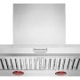 KitchenAid - 48 inches - Recirculating - Wall Range Hood - Stainless Steel - Image 1