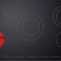 Fisher & Paykel - 36 in. Wide 5 Element Built-In Electric Ceramic Cooktop - Black - Image 1