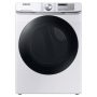 Samsung - 7.5 Cu. Ft. Stackable Smart Gas Dryer with Steam Sanitize+ - White - Image 1
