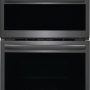 Frigidaire - 27" Built-in Electric Wall Oven/Microwave Combination - Black Stainless Steel - Image 1