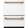 Café - 24" Top Control Built-In Double Drawer Dishwasher, Customizable - Matte White - Image 1