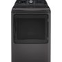 GE Profile - 7.4 Cu. Ft. Smart Gas Dryer with Steam, Sanitize Cycle and Sensor Dry - Diamond Gray - Image 1