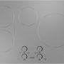 Monogram - 30" Built-In Electric Cooktop with 4 Induction Cooking Elements and Precision Temperature Control - Silver - Image 1