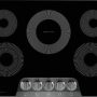 Frigidaire - Gallery 30" Built-In Electric Cooktop - Black Stainless Steel - Image 1