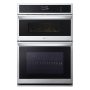LG - 30-in Wide Smart Built-In Electric Convection Combination Wall Oven with Microwave and Air Fry - Stainless Steel - Image 1