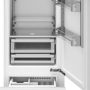 Bertazzoni - 15.5 cu. Ft. Built-In Bottom Mount Refrigerator with Ice Maker - Stainless Steel - Image 1