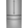 Café - 36 in. Wide 28.7 Cu. Ft. 4-Door French Door Smart Refrigerator with Dual Dispense Autofill Pitcher - Stainless Steel - Image 1