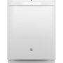 GE - 24" Top Control Built-In Stainless Steel Tub Dishwasher with 3rd Rack, Sanitze Cycle and 45 dBA - White - Image 1