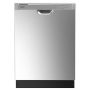 Whirlpool - 24" Front Control Built-In Dishwasher with Boost Cycle and 57 dBA - Stainless Steel - Image 1