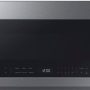 Samsung - 2.1 Cu. Ft. Over-the-Range Microwave with Sensor Cooking and Wi-Fi Connectivity - Stainless Steel - Image 1