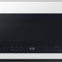 Samsung - Bespoke 2.1 Cu. Ft. Over-the-Range Microwave with Sensor Cooking and Wi-Fi Connectivity - White Glass - Image 1
