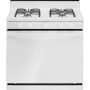 Amana - 30 in. Wide 4 burners 5.0 cu. ft. Freestanding Single Oven Gas Range with Easy-Clean Glass Door - White - Image 1