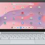 ASUS - Chromebook Detachable CM3001 10.5" Laptop - MediaTek Kompanio 520 - 4GB Memory - 64GB eMMC - Fog Silver - Image 1
