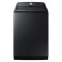 Samsung - Open Box 5.4 Cu. Ft. High-Efficiency Smart Top Load Washer with ActiveWave Agitator - Brushed Black - Image 1