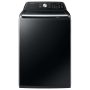 Samsung - Open Box 4.7 Cu. Ft. High-Efficiency Smart Top Load Washer with Active WaterJet - Black - Image 1