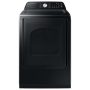 Samsung - Open Box 7.4 Cu. Ft. Smart Electric Dryer with Sensor Dry - Black - Image 1