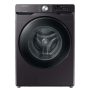 Samsung - Open Box 5.1 Cu. Ft. High-Efficiency Stackable Smart Front Load Washer with Vibration Reduction Technology+ - Brushed Black - Image 1