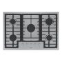 Bosch - 500 Series 30" Built-In Gas Cooktop with 5 burners and LP Conversion - Stainless Steel - Image 1