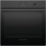 Fisher & Paykel - 24" Built-in Singel Electric Combination Steam Wall Oven with 3 Cu. Ft. Oven Capacity - Black - Image 1