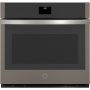 GE - 30" Built-In Single Electric Convection Wall Oven with No Preheat Air Fry - Slate - Image 1
