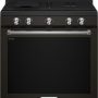KitchenAid - 5.8 Cu. Ft. Self-Cleaning Freestanding Gas True Convection Range with Even-Heat - Black Stainless Steel - Image 1
