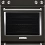 KitchenAid - 6.4 Cu. Ft. Self-Cleaning Slide-In Electric Convection Range - Black Stainless Steel - Image 1