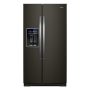 Whirlpool - 20.6 Cu. Ft. Side-by-Side Counter-Depth Refrigerator - Black Stainless Steel - Image 1