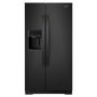 Whirlpool - 20.6 Cu. Ft. Side-by-Side Counter-Depth Refrigerator - Black - Image 1