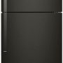 Whirlpool - 21.3 Cu. Ft. Top-Freezer Refrigerator - Black Stainless Steel - Image 1