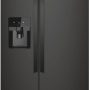 Whirlpool - 24.5 Cu. Ft. Side-by-Side Refrigerator - Black - Image 1