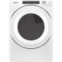 Whirlpool - 7.4 Cu. Ft. Stackable Electric Dryer with Wrinkle Shield Option - White - Image 1
