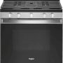 Whirlpool - 5.0 Cu. Ft. Freestanding Gas Range with Self-Cleaning and SpeedHeat Burner - Stainless Steel - Image 1