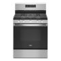 Whirlpool - 5.0 Cu. Ft. Freestanding Gas Range with Self-Cleaning and SpeedHeat Burner - Stainless Steel - Image 1