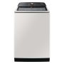 Samsung - OPEN BOX 5.5 Cu. Ft. High-Efficiency Smart Top Load Washer with Auto Dispense System - Ivory - Image 1