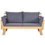 Adjustable Patio Convertible Sofa with Thick Cushion - Image 1