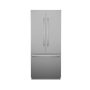 Bosch - Benchmark Series 36 in. Wide 20.1 Cu. Ft. French Door Bottom Freezer Built-in Smart Refrigerator - Stainless Steel - Image 1