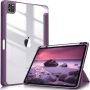 Fintie Hybrid Case for iPad Pro 11-inch (3rd Generation) 2021 - [Built-in Pencil Holder] Shockproof Cover Clear Transparent Back Shell, Also Fit iPad Pro 11" 2nd Gen 2020 / 1st Gen 2018, Lilac Purple - Image 1