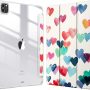 Fintie Hybrid Case for iPad Pro 11-inch (3rd Generation) 2021 - [Built-in Pencil Holder] Shockproof Cover Clear Transparent Back Shell, Also Fit iPad Pro 11" 2nd Gen 2020 / 1st Gen 2018, Lilac Purple - Image 1