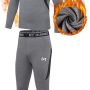 Men’s Thermal Underwear Set, Sport Long Johns Base Layer for Male, Winter Gear Compression Suits for Skiing Running - Image 1