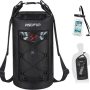 Piscifun Dry Bag, Waterproof Floating Backpack 5L/10L/20L/30L/40L with Waterproof Phone Case for Boating, Kayaking, Fishing - Image 1