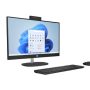 HP - 23.8 inch Touch All-in-One Desktop PC 24-cr0140 AMD Ryzen 5 7520U 16GB RAM 1TB SSD Win 11 Home - Jet black - Image 1